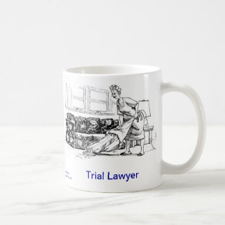 Tasse de café morte d'avocat plaidant de Lawyer™