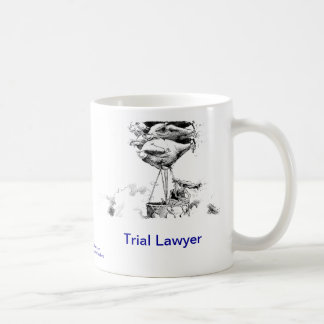 Tasse de café morte d'avocat plaidant de Lawyer™