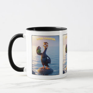 Tasse de café motivationnelle drôle pour travaille
