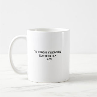 Tasse de café motivationnelle Lao Tzu