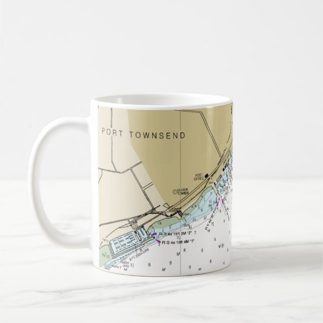Tasse de café nautique de diagramme de Townsend de (Gauche)