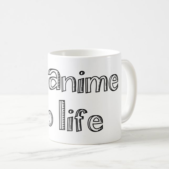 tasse de café no anime no life (Devant droit)