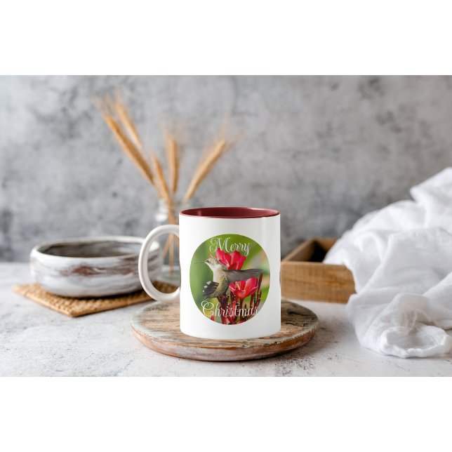 Tasse de café Noël Colibri (Créateur téléchargé)