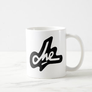 Tasse de café noire de signature de Che Guevara