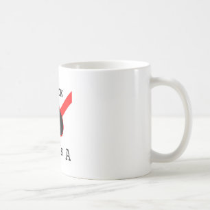 Tasse de café noire des as VF-41