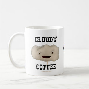 Tasse de café nuageuse