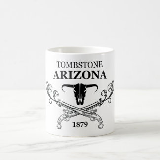 Tasse de café occidentale sauvage de l'Arizona de