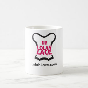 Tasse de café officielle de dentelle de Lolah