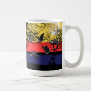 Tasse de café Oies de Nuit
