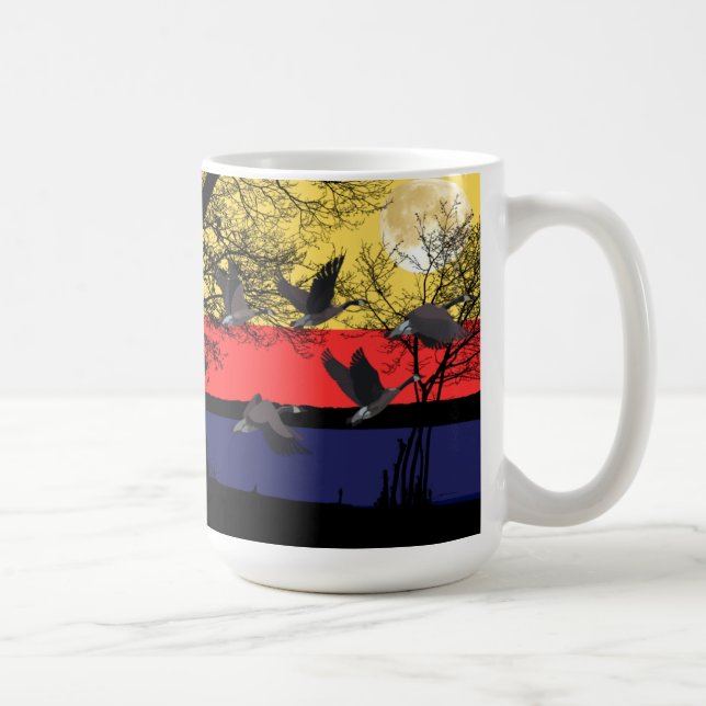 Tasse de café Oies de Nuit (Droite)