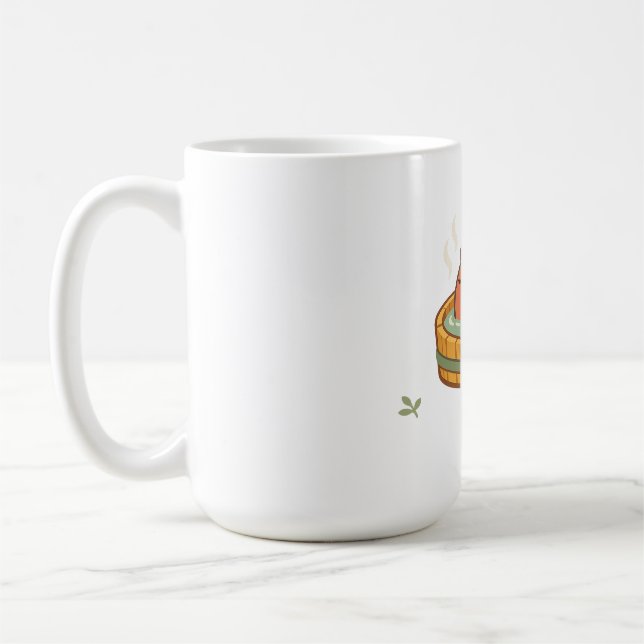 Tasse de café Onsen Source chaude Capybara décontr (Gauche)