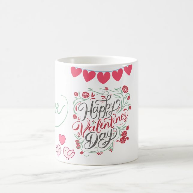 Tasse de café Ourson Chéri – Saint-Valentin parfai (Centre)