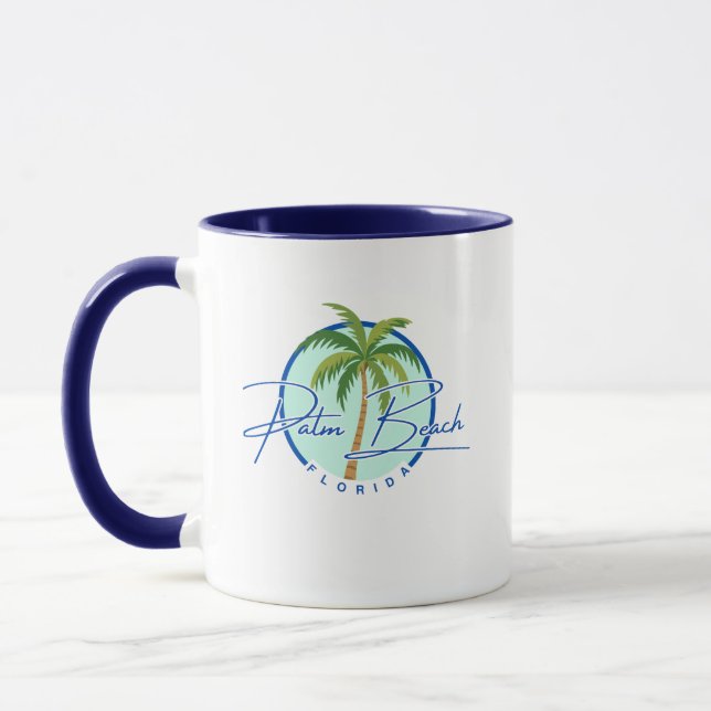 Tasse de café Palm Beach Floride (Gauche)