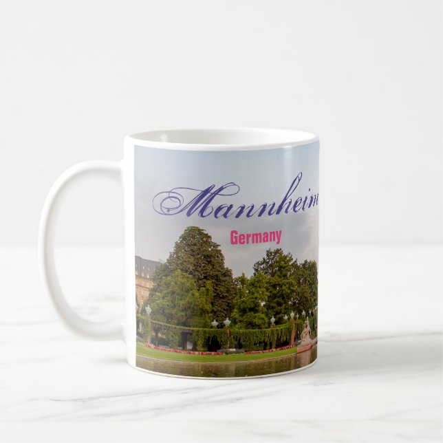 Tasse de café panoramique de la tour de Mannheim A (Gauche)