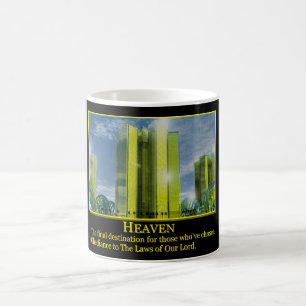 tasse de café paradisiaque