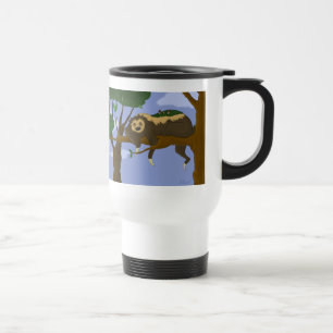 Tasse de café paresseuse de paresse