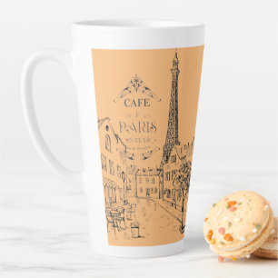 Tasse de café Paris Latte