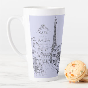 Tasse de Café Paris Latte