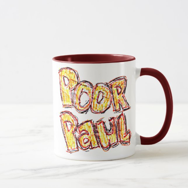 Tasse de café pauvre de Paul (Droite)
