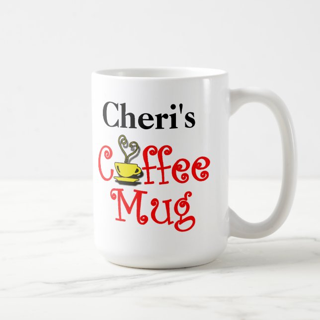 Tasse de café personnalisée (Droite)