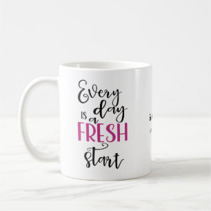 Tasse de café personnalisée avec citation de vie i