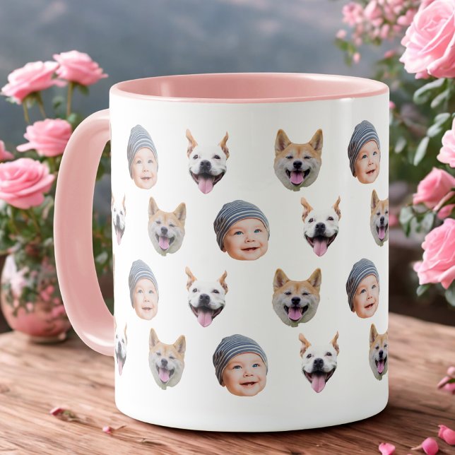 Tasse de café personnalisée avec le visage de bébé (Créateur téléchargé)