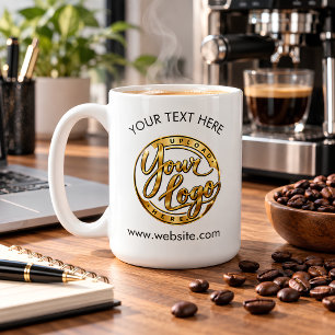 Tasse de café personnalisée avec logo de marque