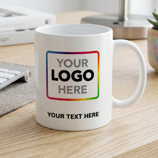 Tasse de café personnalisée avec logo d'entreprise