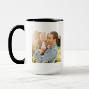 Tasse de café personnalisée avec photo pleine du m