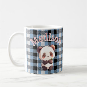 Tasse de café personnalisée avec un panda mignon