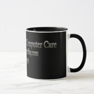 Tasse de café personnalisée de soin d'ordinateur