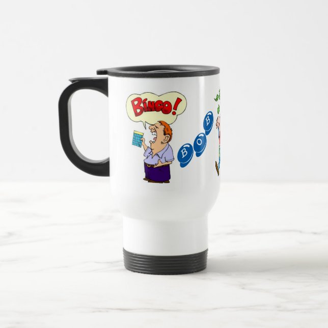 Tasse de café personnalisée de voyage du (Gauche)