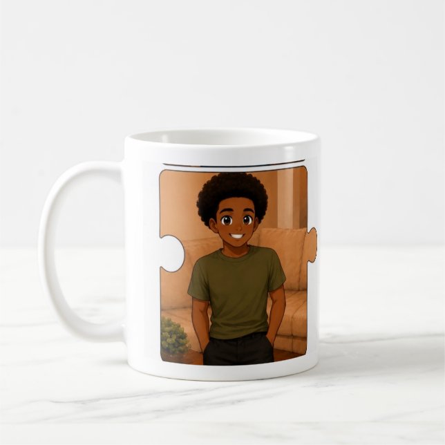 Tasse de café personnalisée et modifiable pour la  (Gauche)