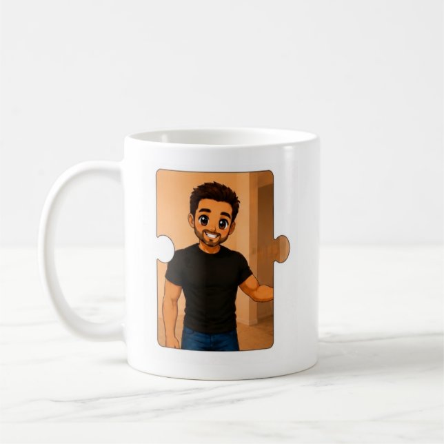 Tasse de café personnalisée et modifiable pour la  (Gauche)