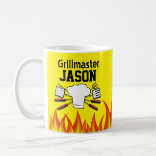 Tasse de café personnalisée Grillmaster Cadeau pou