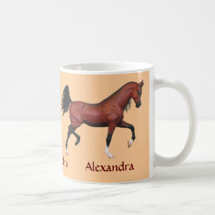 Tasse de café personnalisée par amant de cheval de
