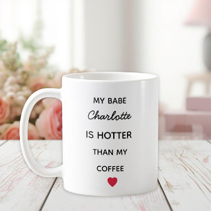 Tasse de café personnalisée pour bébé moderne