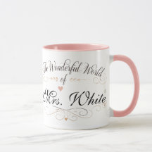 Tasse de café personnalisée pour enseignant Monde