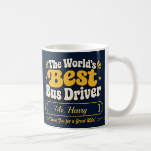 Tasse de café personnalisée pour le meilleur condu