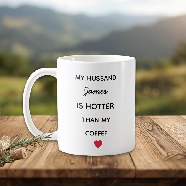 Tasse de café personnalisée pour mari moderne (Créateur téléchargé)