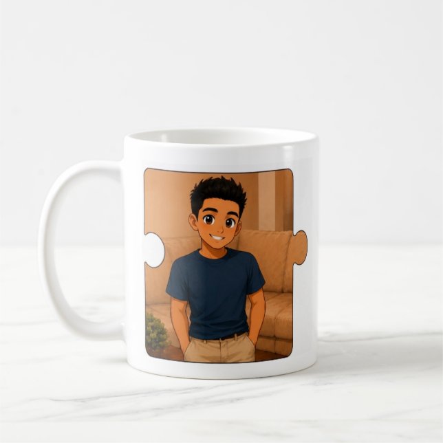 Tasse de café personnalisée pour papa (Gauche)