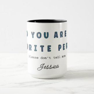 Tasse de café Personne préférée de Papa