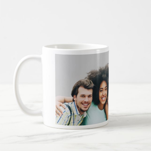 Tasse de café photo d'amis (Gauche)