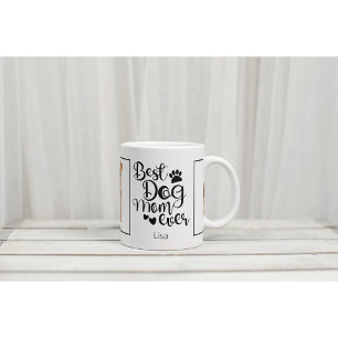 Tasse de café photo Meilleure maman de chien