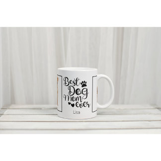 Tasse de café photo Meilleure maman de chien