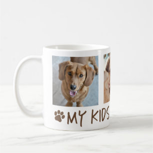 Tasse de café photo Mes enfants ont des pattes 3