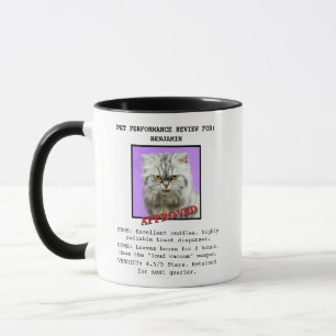 Tasse de café photo personnalisée avec évaluation