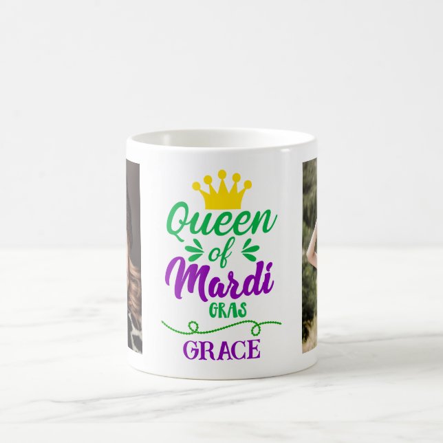 Tasse De Café Photo Reine Du Mardi Gras (Centre)