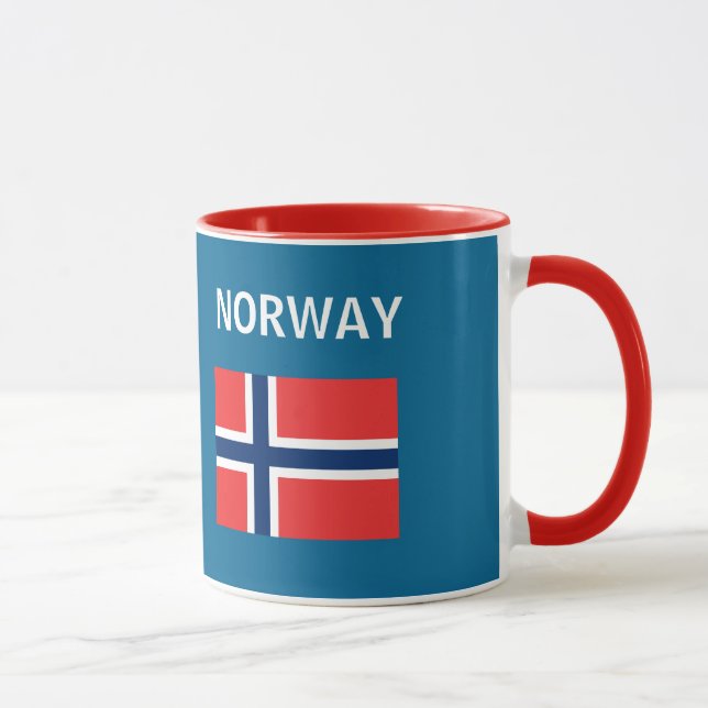 Tasse de café pittoresque d'Oslo (Droite)