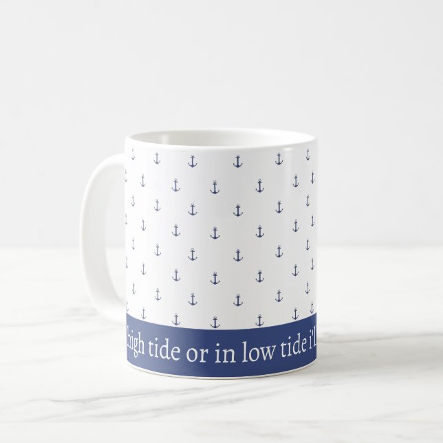 Tasse de café Plage En Mer (Devant gauche)